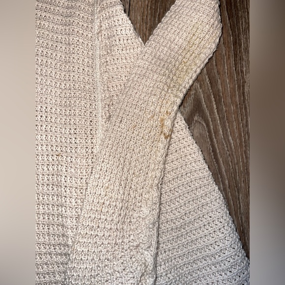 Elan Tunic Distressed Knit High Low Sweater - Picture 11 of 13